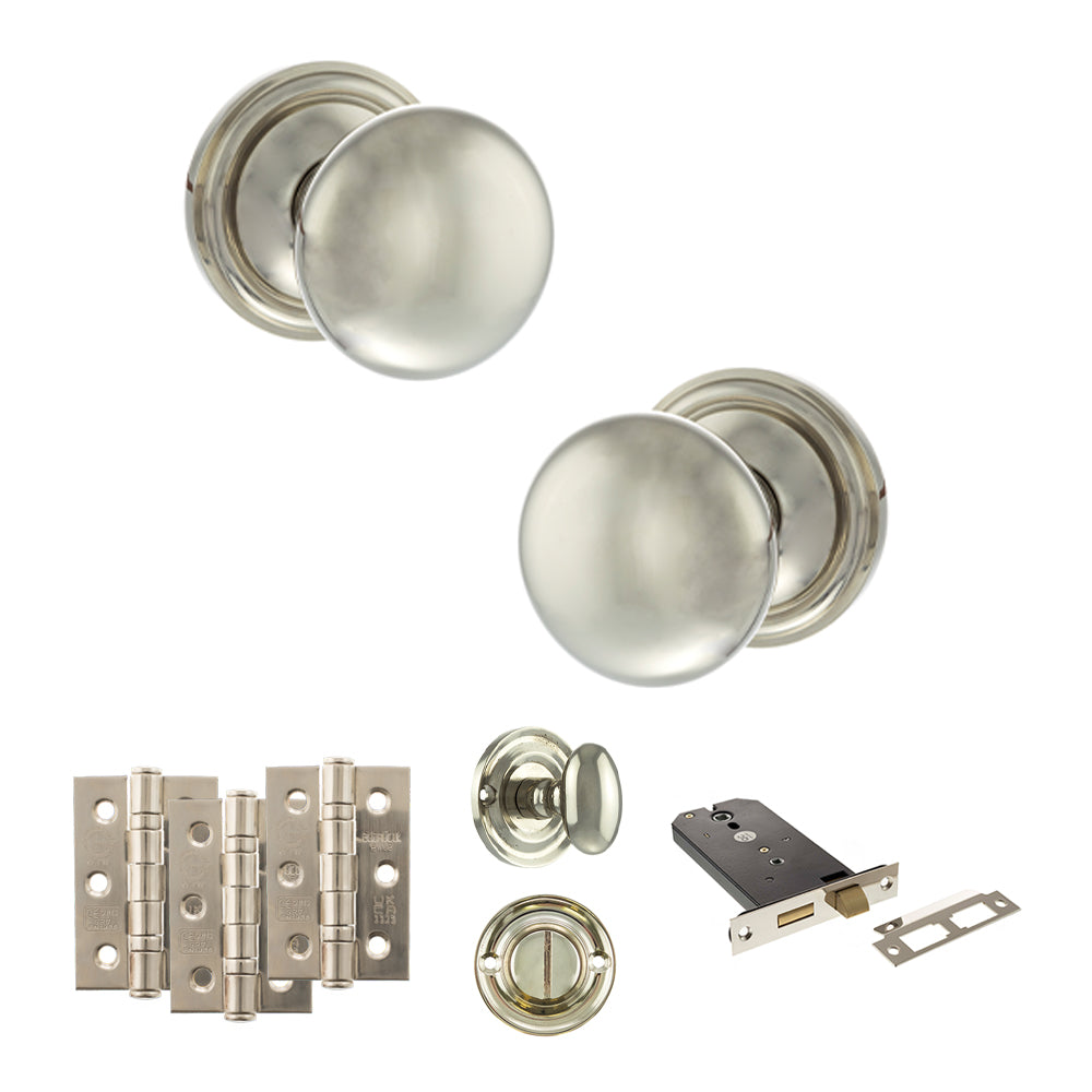 Atlantic OE58MMK Old English Harrogate Mortice Knob Door Handle Pack