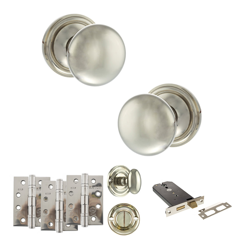 Atlantic OE58MMK Old English Harrogate Mortice Knob Door Handle Pack
