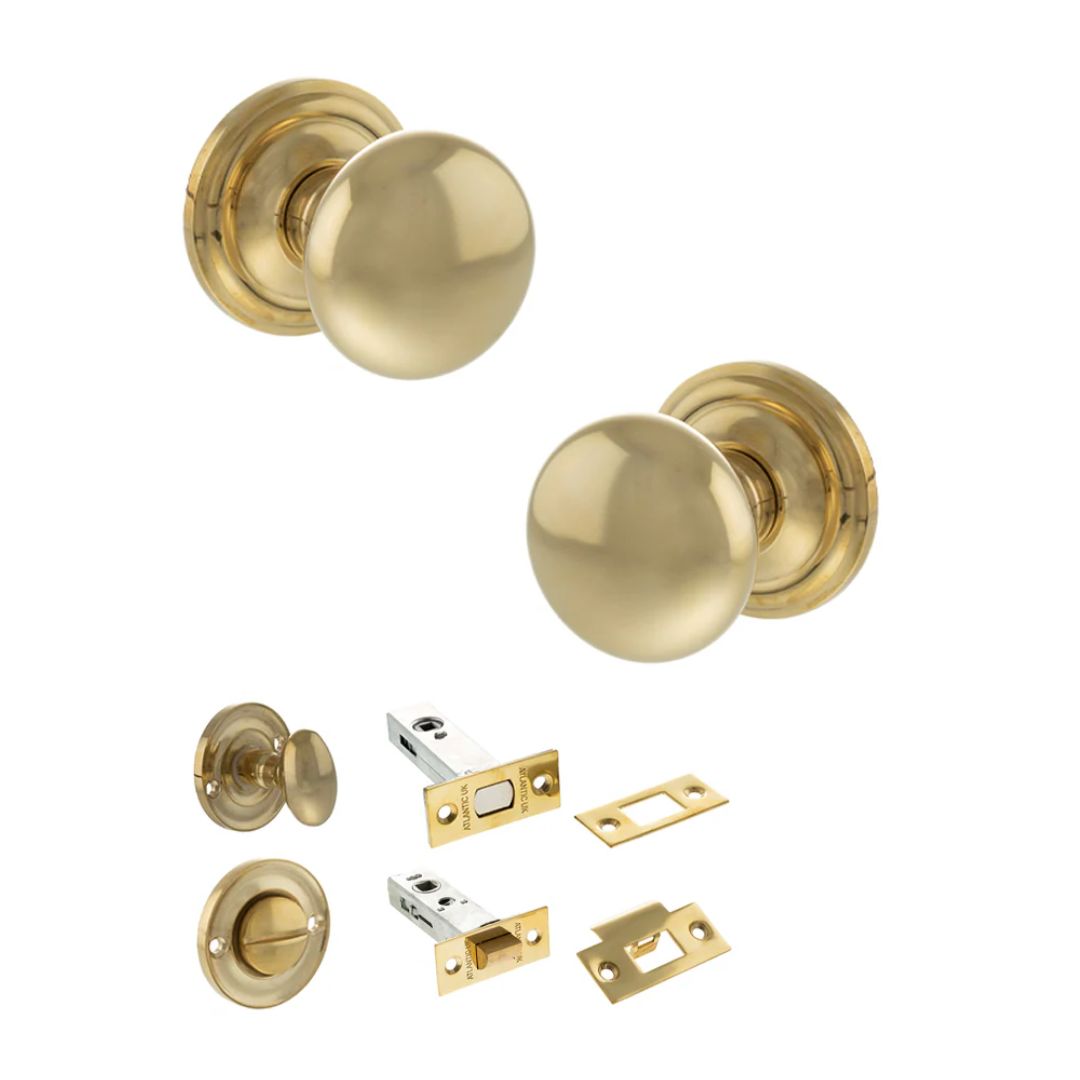 Atlantic OE58MMK Old English Harrogate Mortice Knob Door Handle Pack