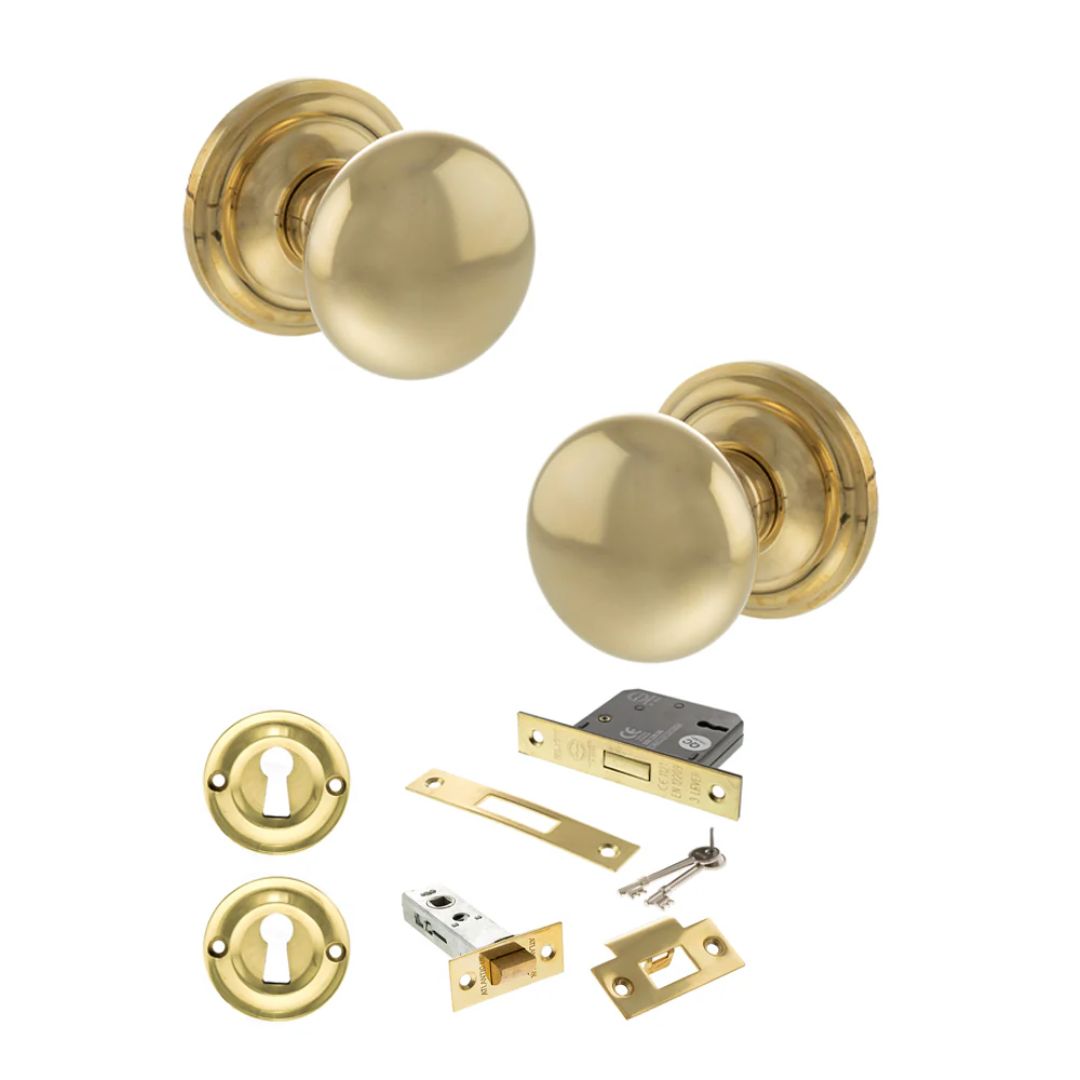 Atlantic OE58MMK Old English Harrogate Mortice Knob Door Handle Pack