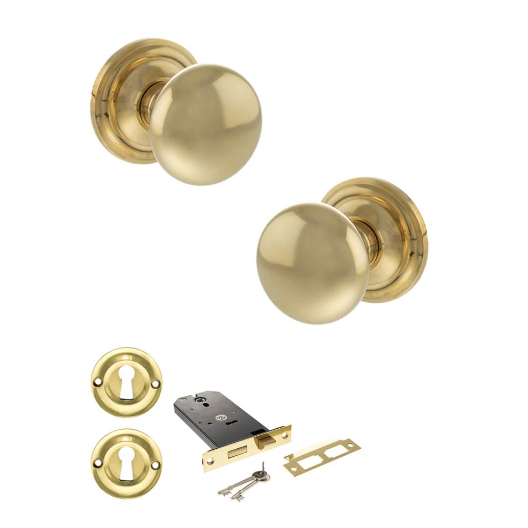 Atlantic OE58MMK Old English Harrogate Mortice Knob Door Handle Pack