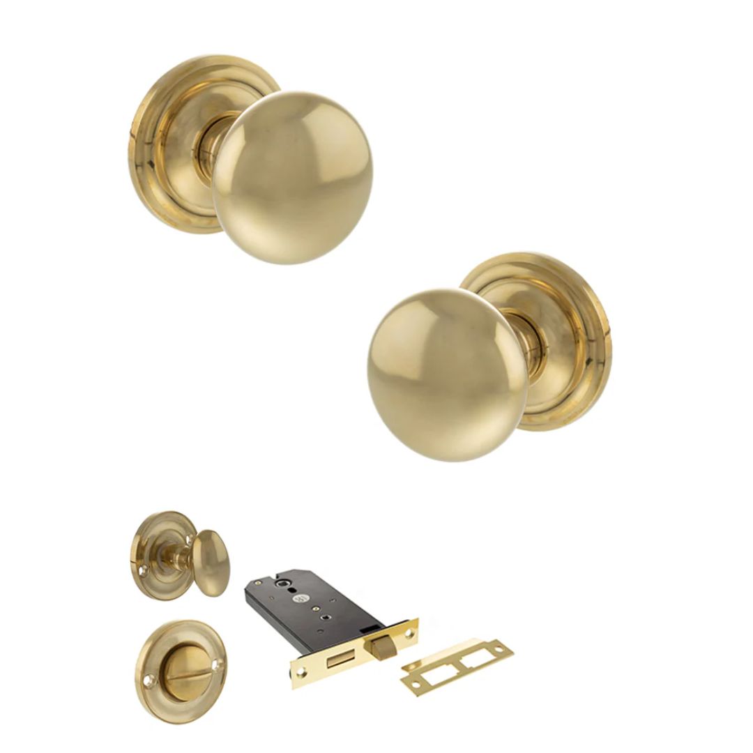 Atlantic OE58MMK Old English Harrogate Mortice Knob Door Handle Pack