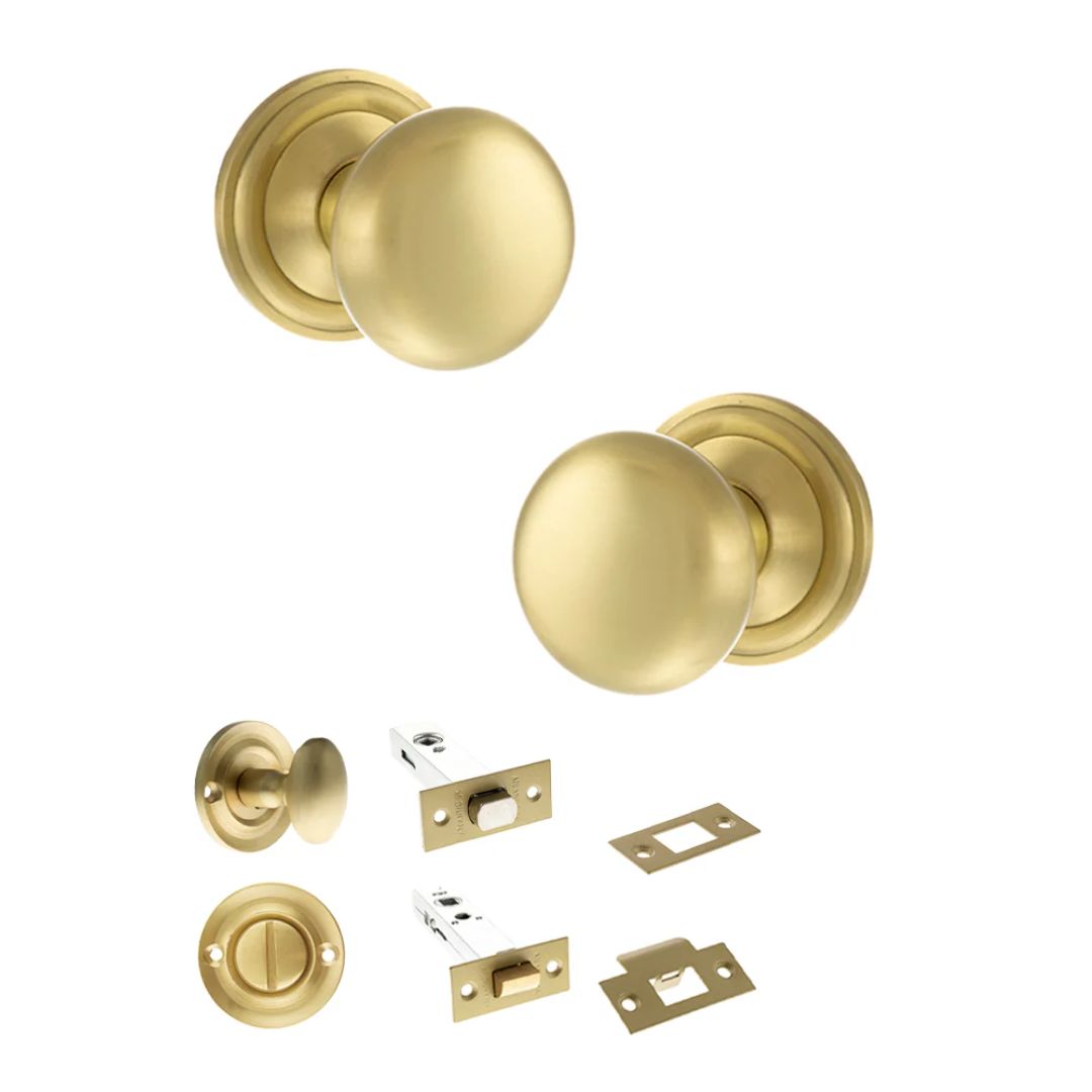 Atlantic OE58MMK Old English Harrogate Mortice Knob Door Handle Pack