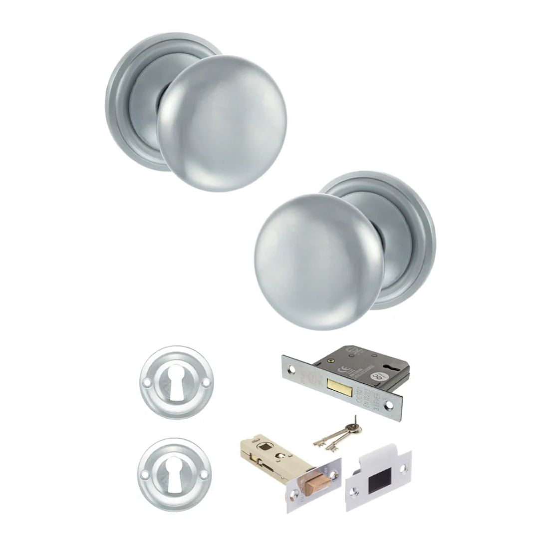 Atlantic OE58MMK Old English Harrogate Mortice Knob Door Handle Pack
