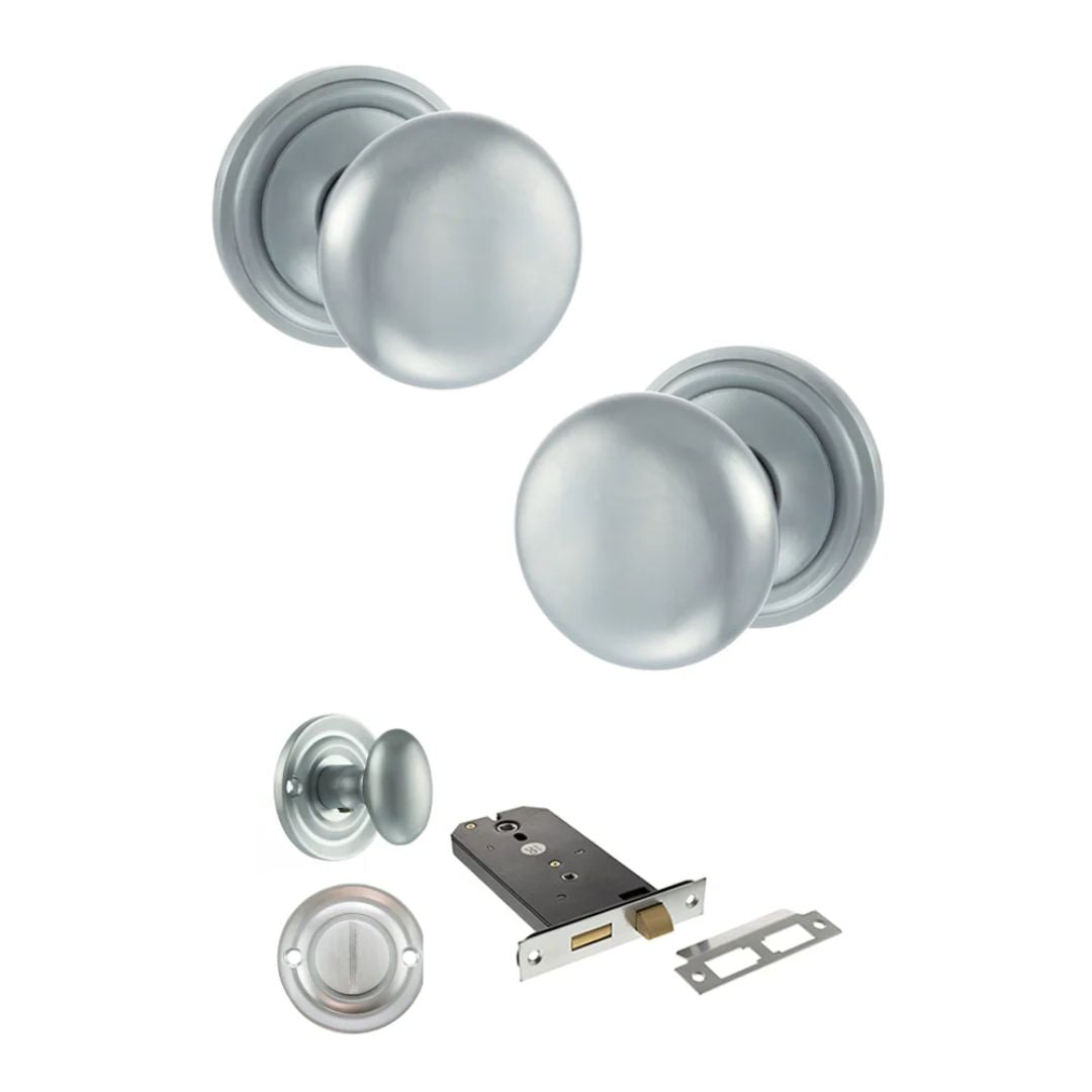 Atlantic OE58MMK Old English Harrogate Mortice Knob Door Handle Pack