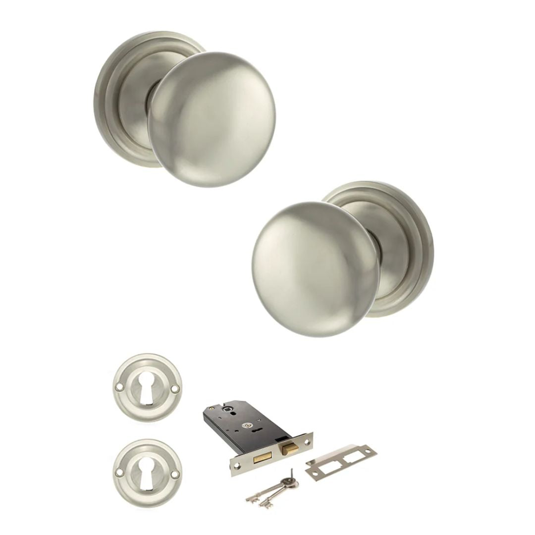 Atlantic OE58MMK Old English Harrogate Mortice Knob Door Handle Pack