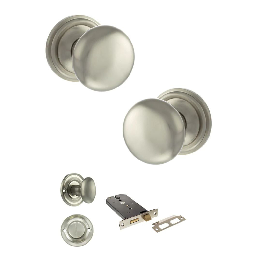Atlantic OE58MMK Old English Harrogate Mortice Knob Door Handle Pack
