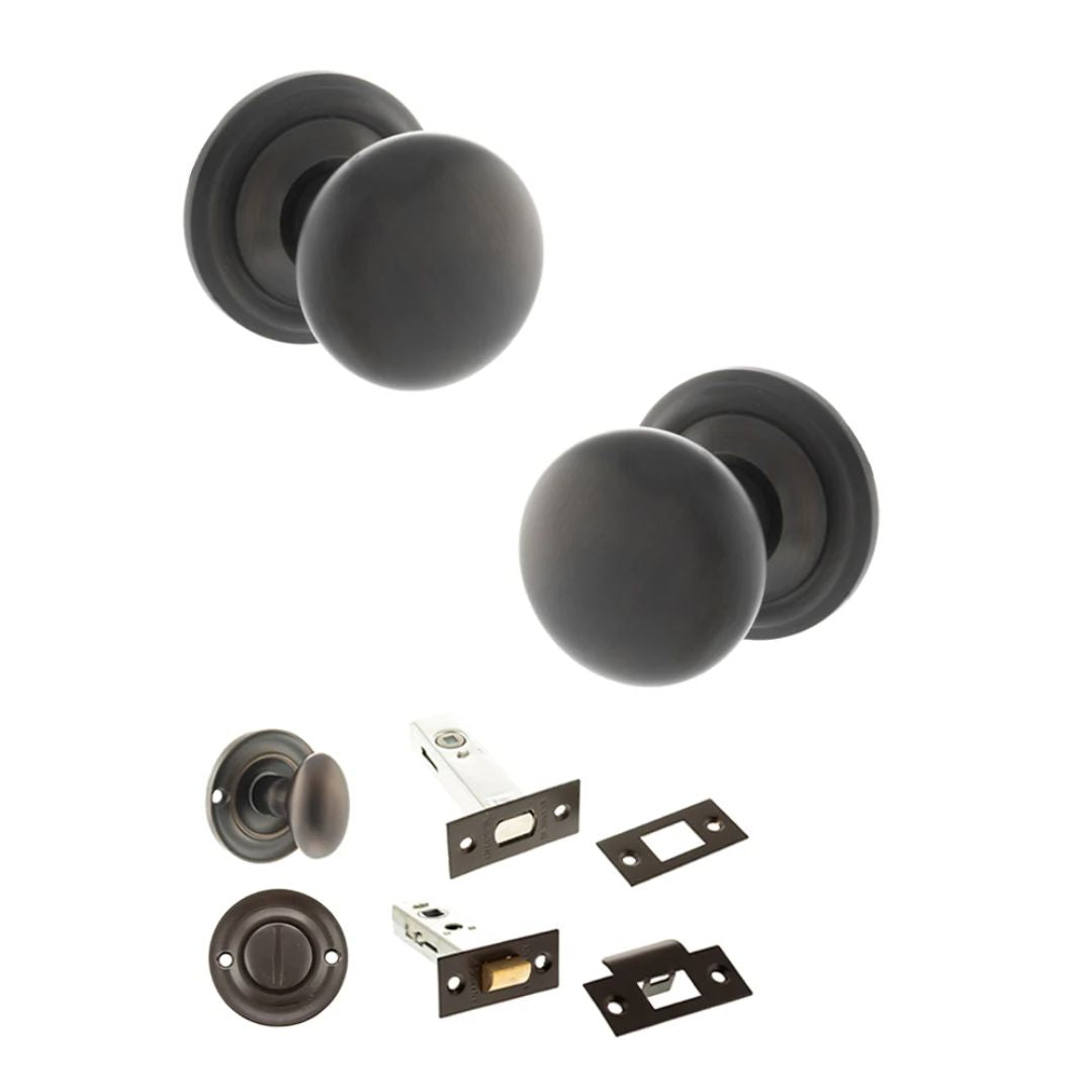 Atlantic OE58MMK Old English Harrogate Mortice Knob Door Handle Pack