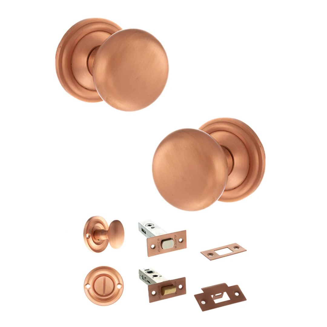 Atlantic OE58MMK Old English Harrogate Mortice Knob Door Handle Pack