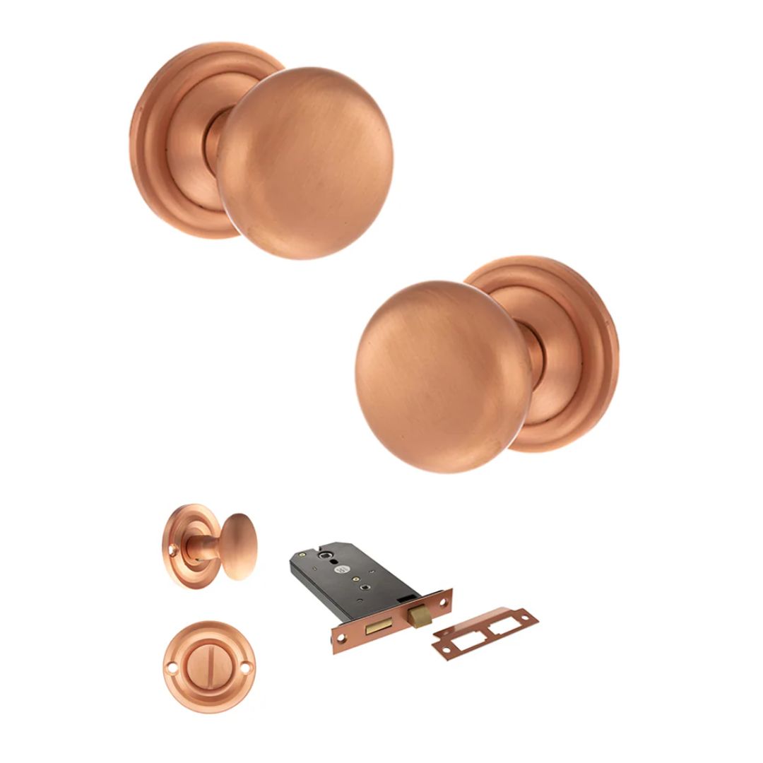 Atlantic OE58MMK Old English Harrogate Mortice Knob Door Handle Pack