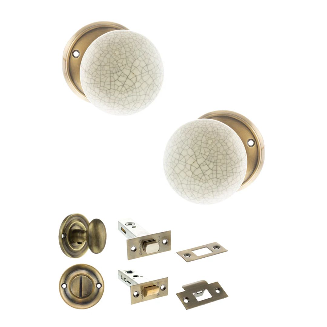 Atlantic OE59CMK Old English Skipton Mortice Knob Door Handle Pack