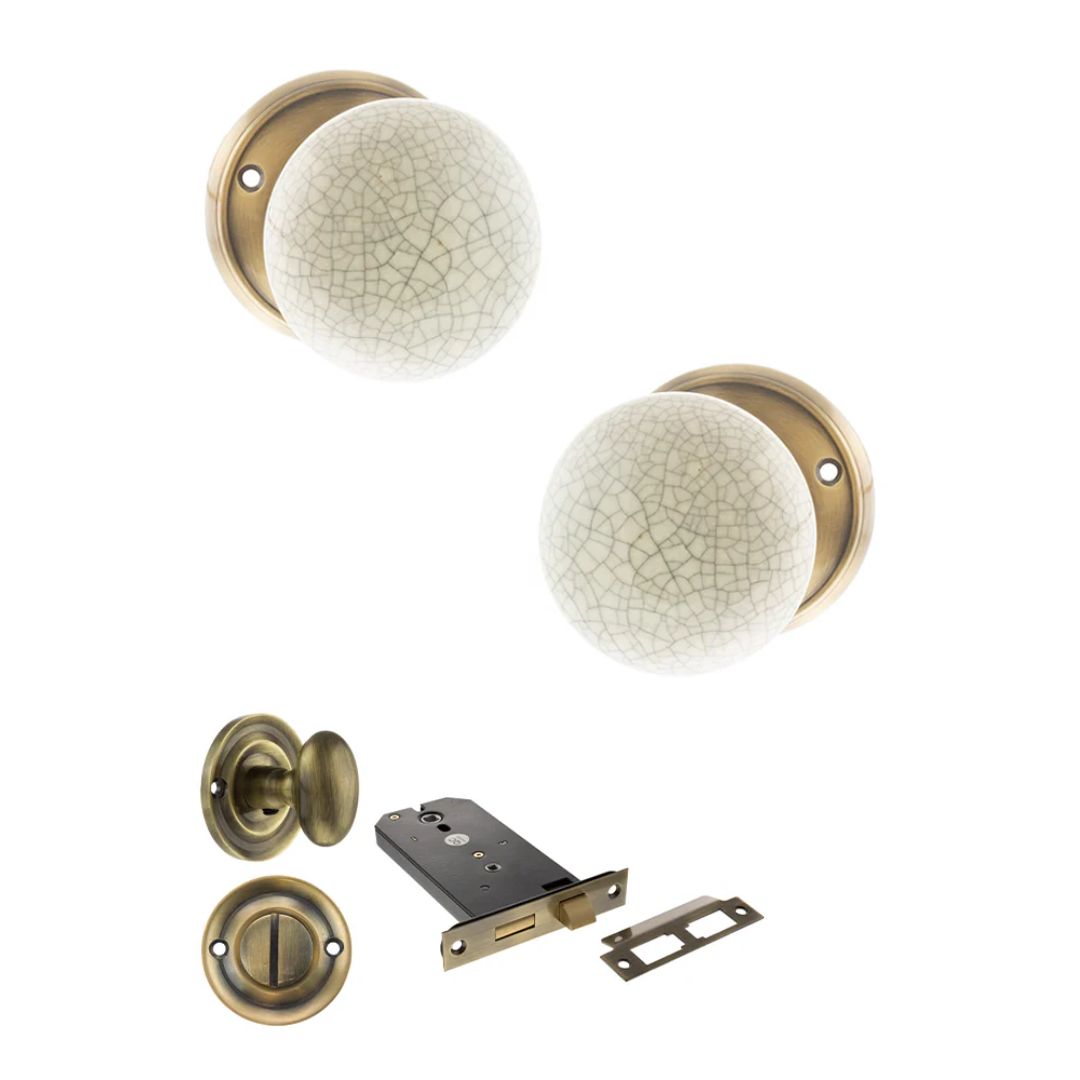 Atlantic OE59CMK Old English Skipton Mortice Knob Door Handle Pack