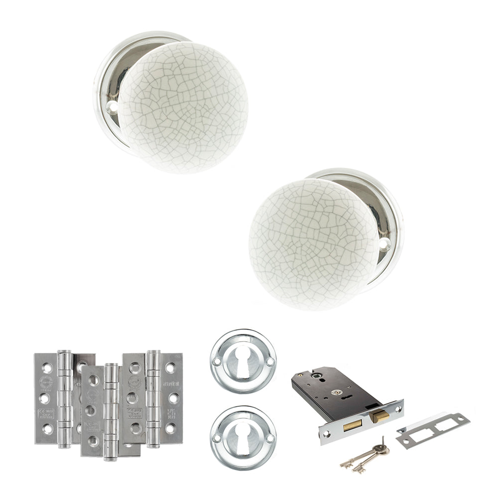 Atlantic OE59CMK Old English Skipton Mortice Knob Door Handle Pack