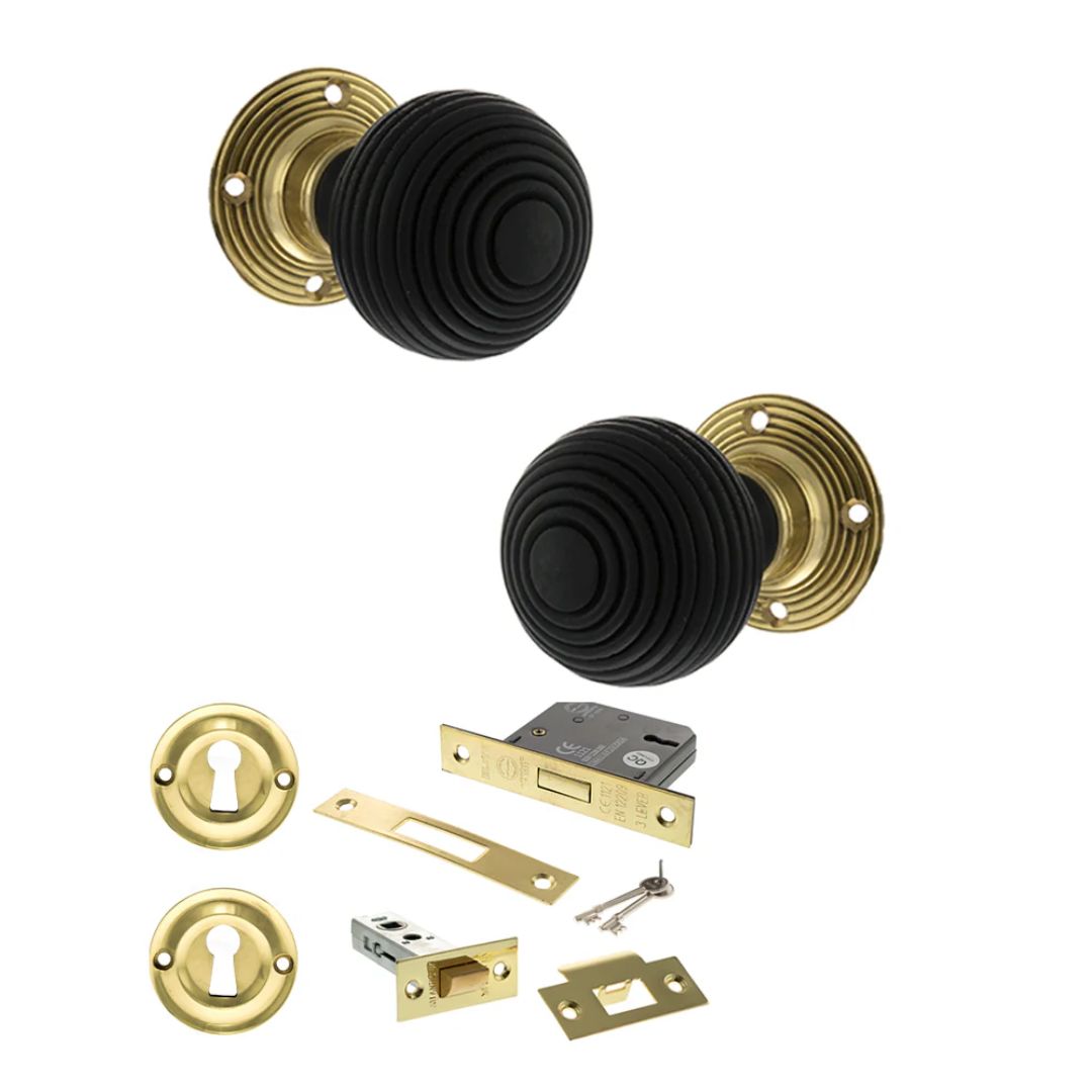 Atlantic OE60RREMK Old English Whitby Mortice Knob Door Handle Pack