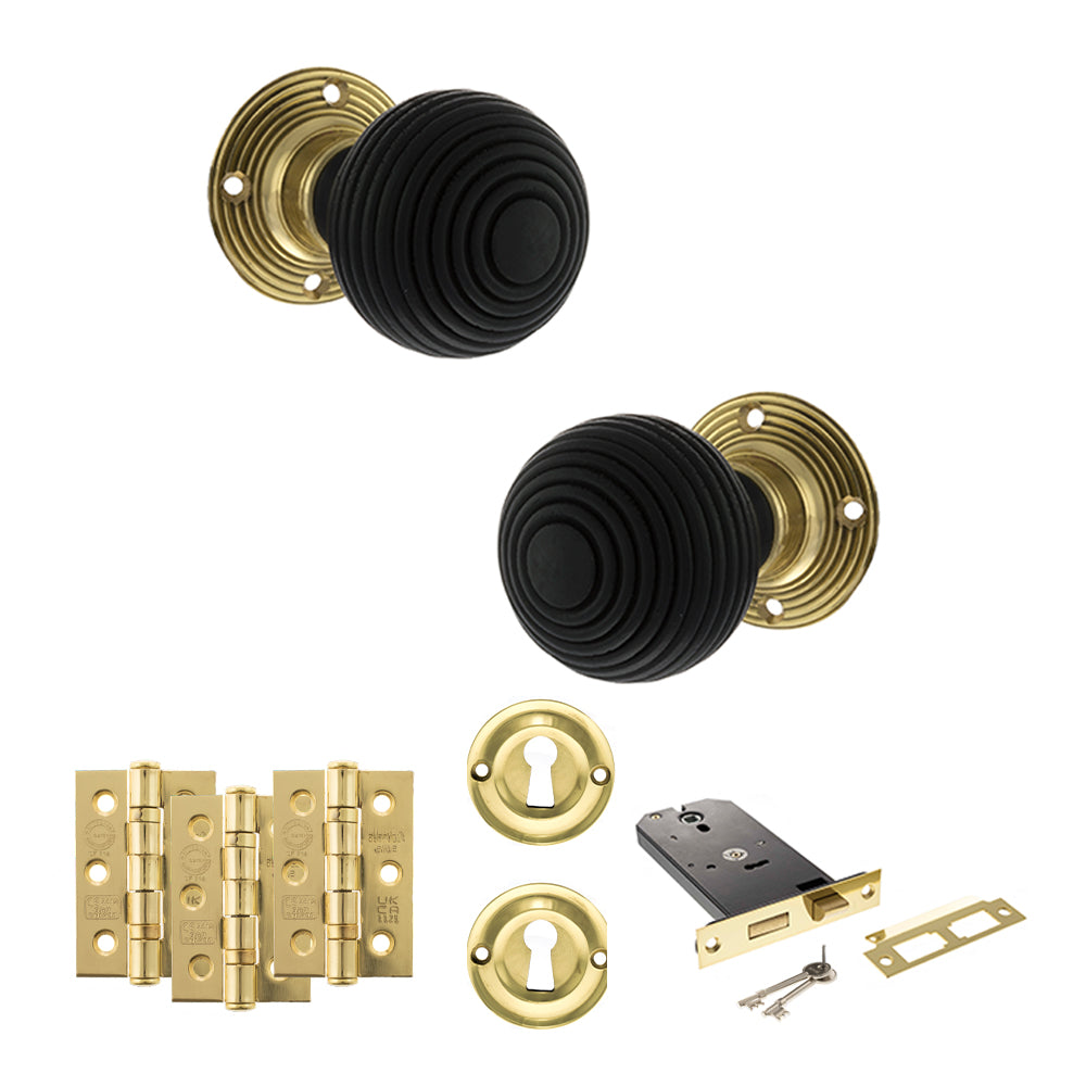 Atlantic OE60RREMK Old English Whitby Mortice Knob Door Handle Pack