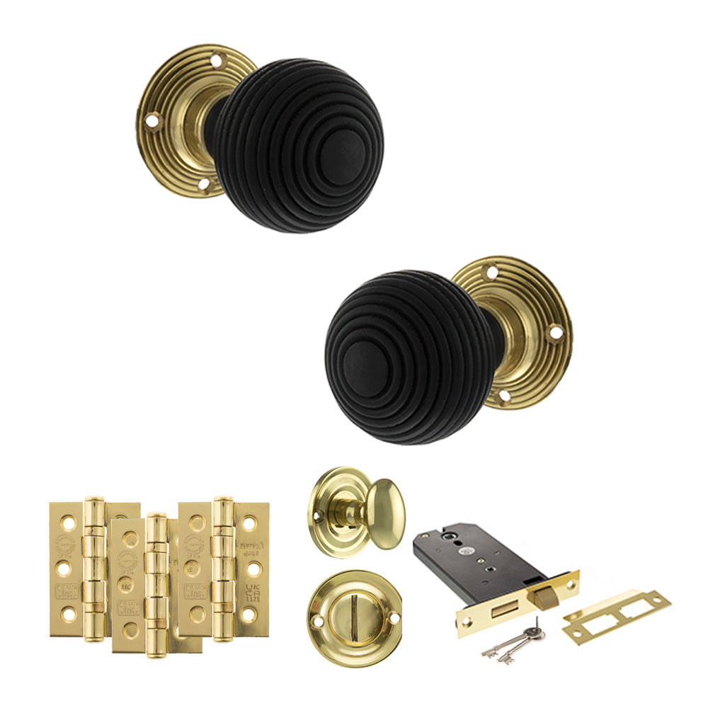 Atlantic OE60RREMK Old English Whitby Mortice Knob Door Handle Pack