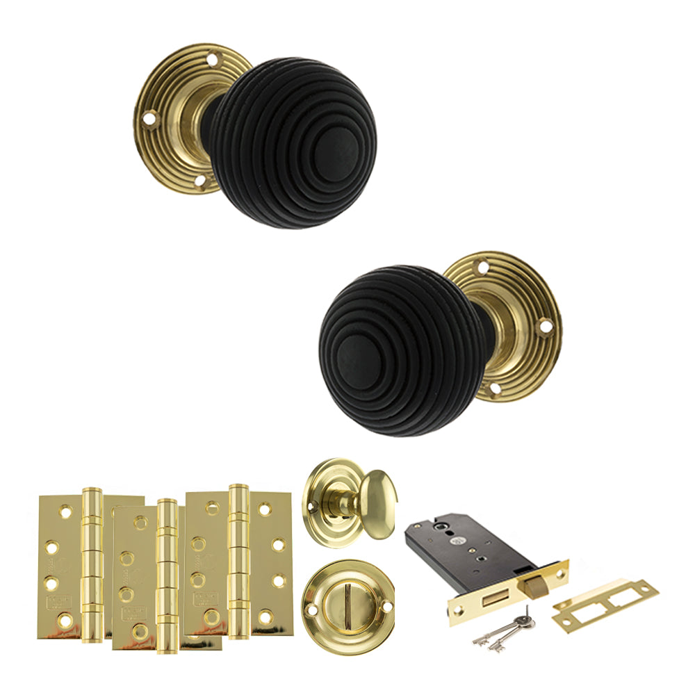 Atlantic OE60RREMK Old English Whitby Mortice Knob Door Handle Pack
