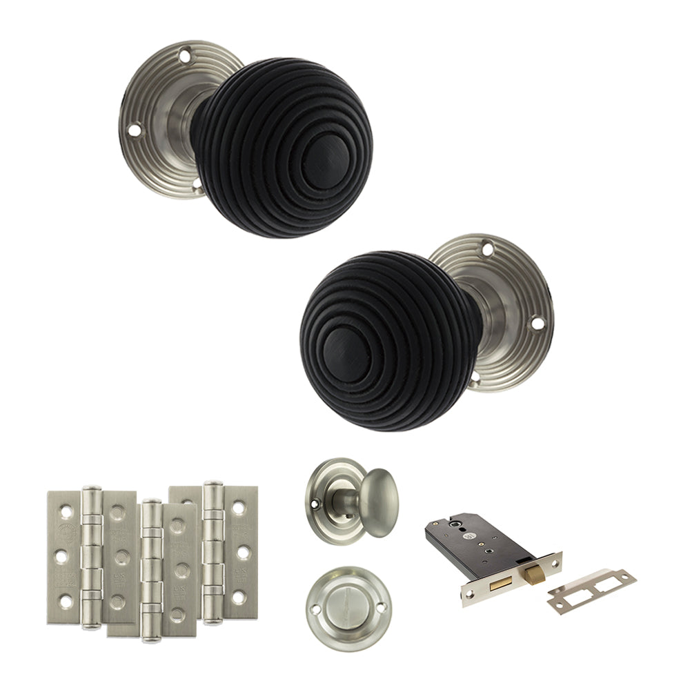 Atlantic OE60RREMK Old English Whitby Mortice Knob Door Handle Pack