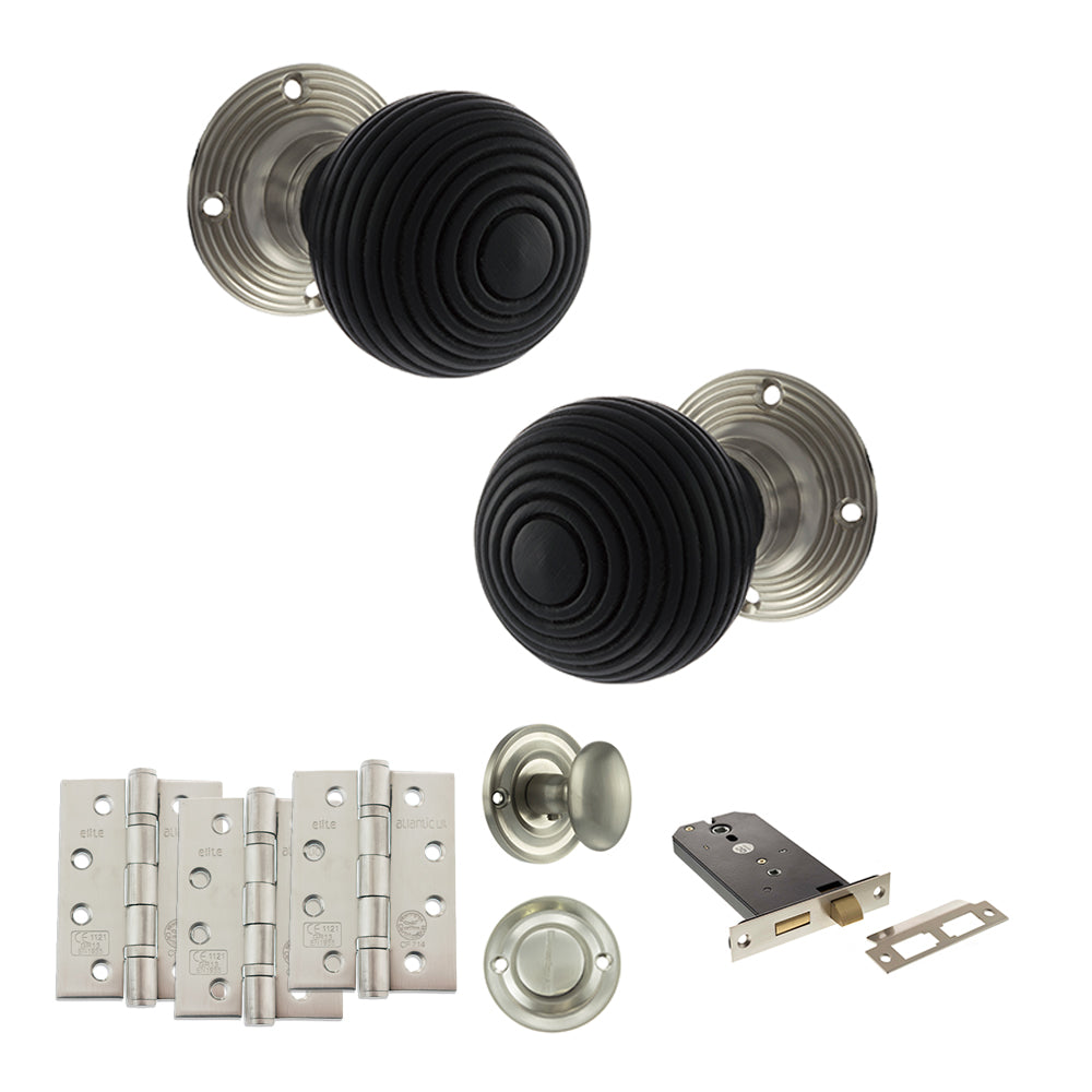 Atlantic OE60RREMK Old English Whitby Mortice Knob Door Handle Pack
