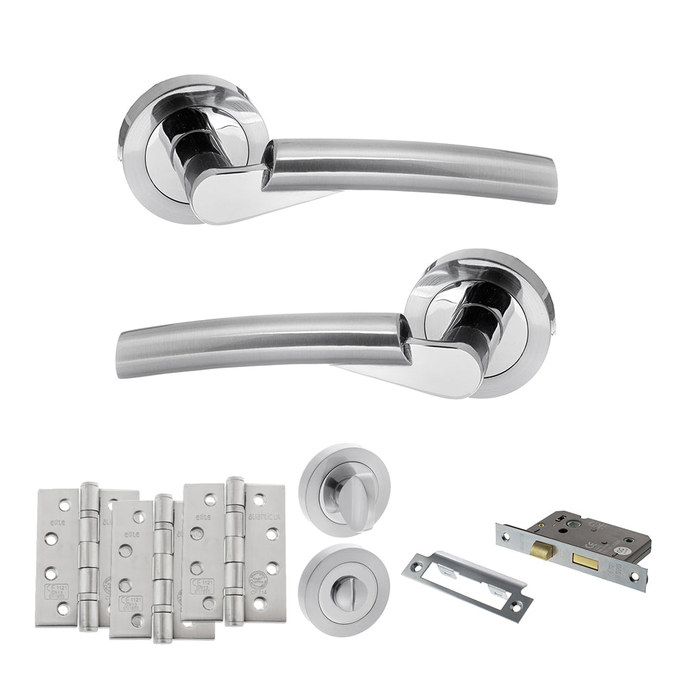 Atlantic S32RSCPC Status Florida on Round Rose Door Handle Pack