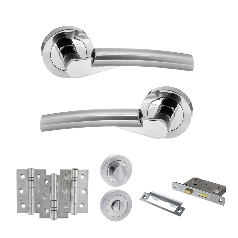 Atlantic S32RSCPC Status Florida on Round Rose Door Handle Pack