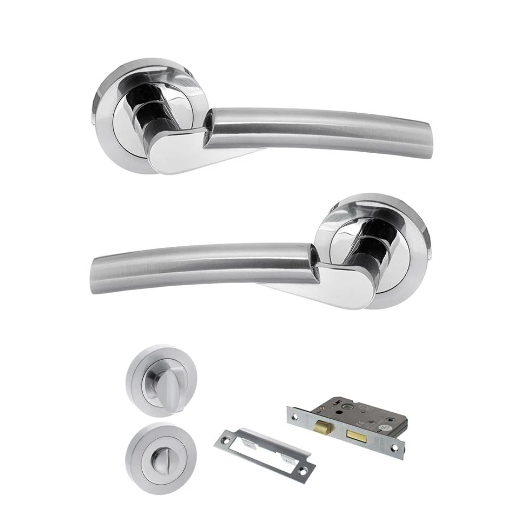 Atlantic S32RSCPC Status Florida on Round Rose Door Handle Pack