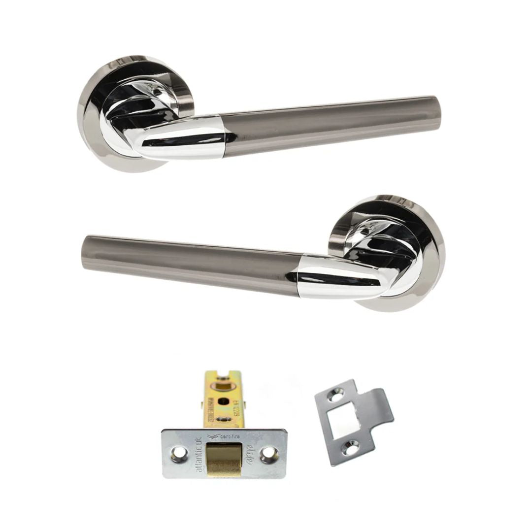 Atlantic S37RBNPC Status Tennessee on Round Rose Door Handle Pack