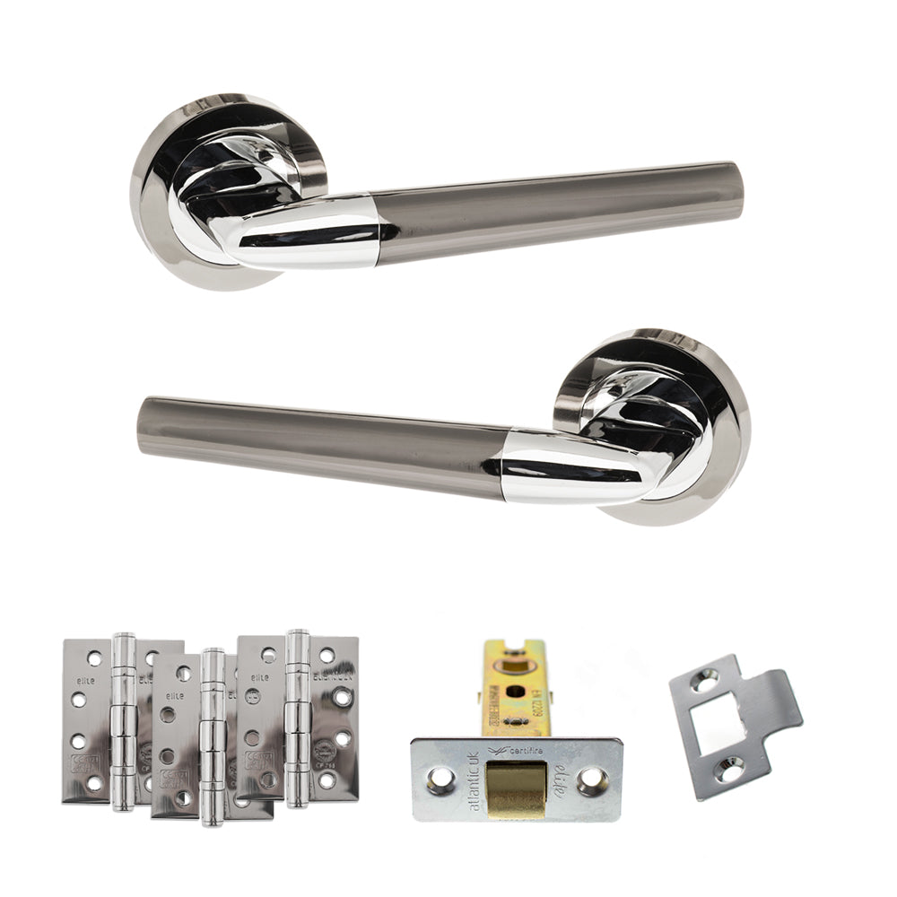 Atlantic S37RBNPC Status Tennessee on Round Rose Door Handle Pack
