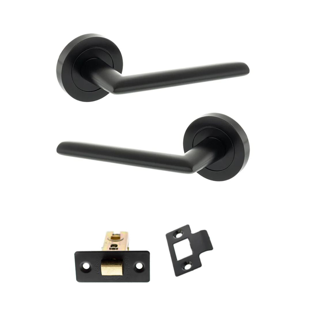 Atlantic S43R Status Alabama on Round Rose Door Handle Pack