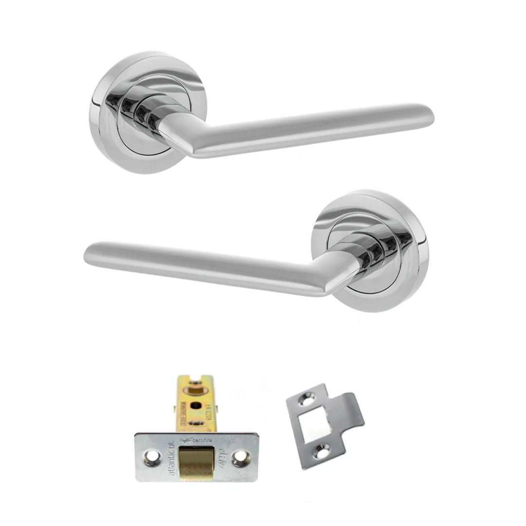 Atlantic S43R Status Alabama on Round Rose Door Handle Pack