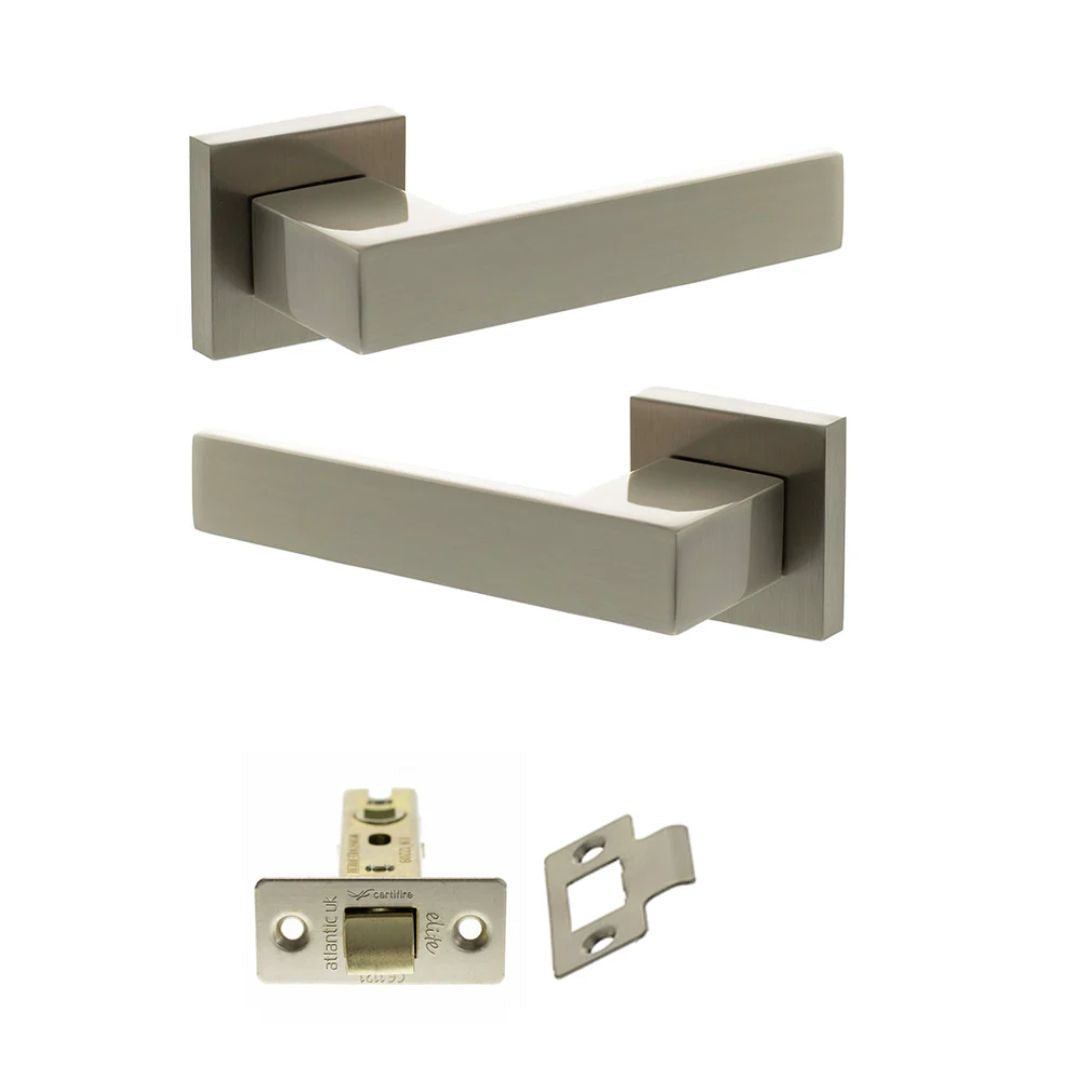 Atlantic SP217 Senza Pari Panetti on Square Rose Door Handle Pack
