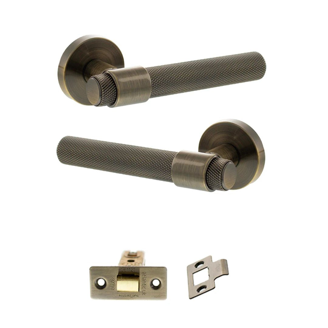 Atlantic SPR160 Senza Pari Andretta on Round Rose Door Handle Pack