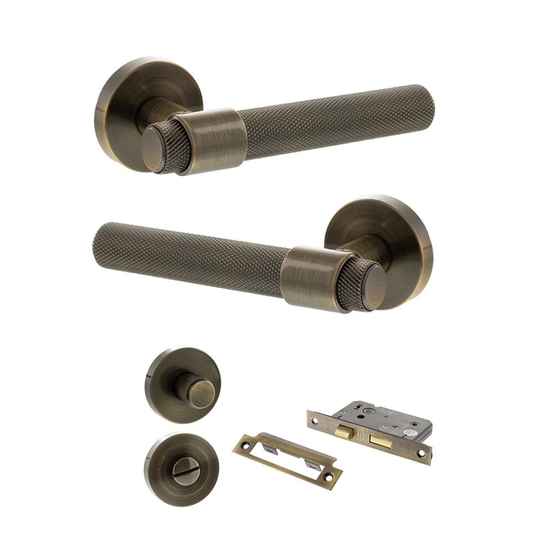 Atlantic SPR160 Senza Pari Andretta on Round Rose Door Handle Pack