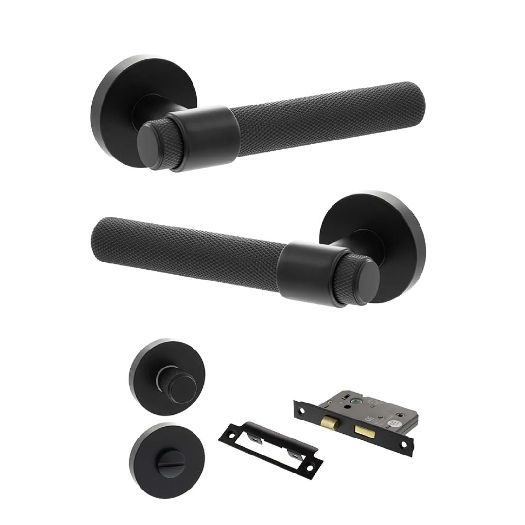 Atlantic SPR160 Senza Pari Andretta on Round Rose Door Handle Pack