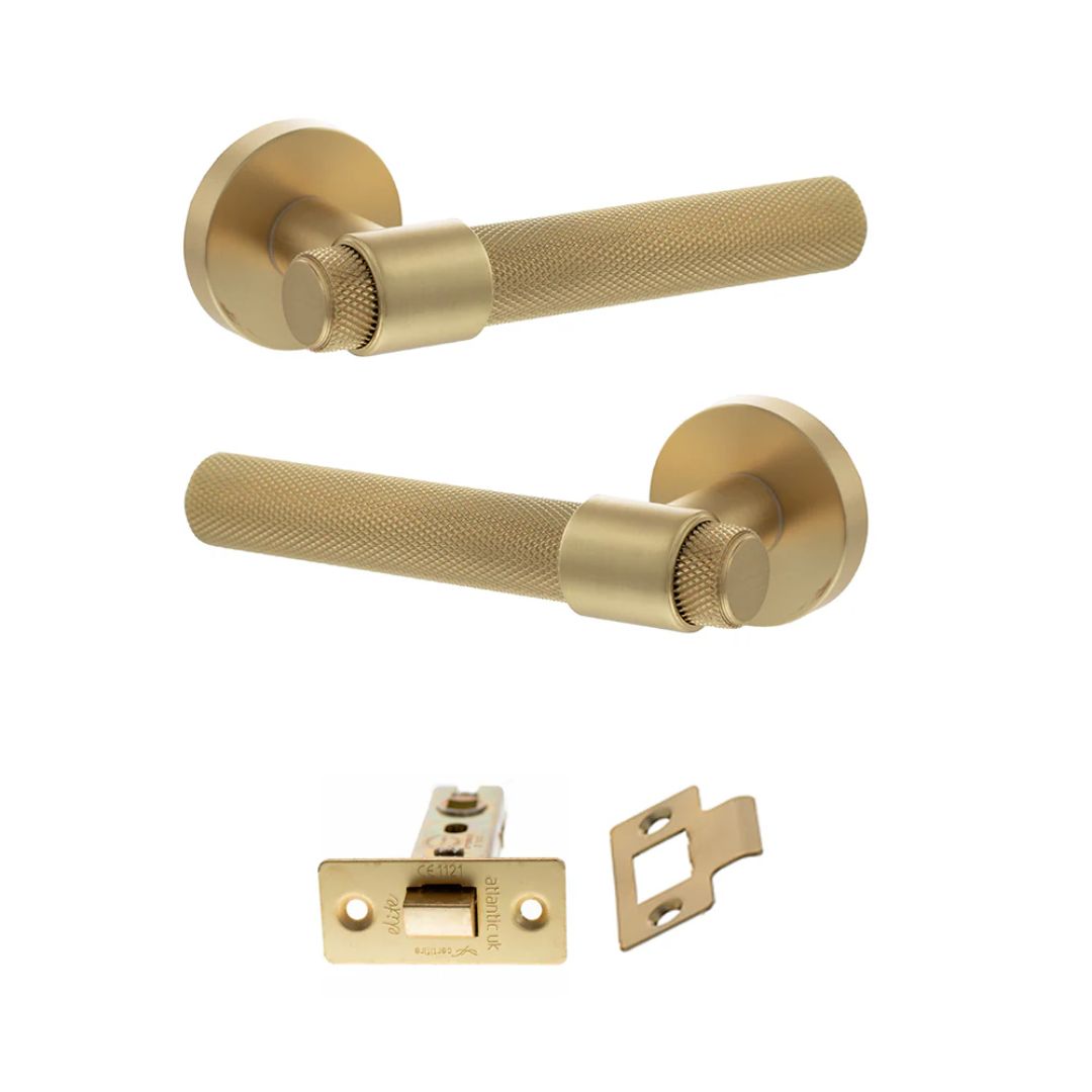 Atlantic SPR160 Senza Pari Andretta on Round Rose Door Handle Pack