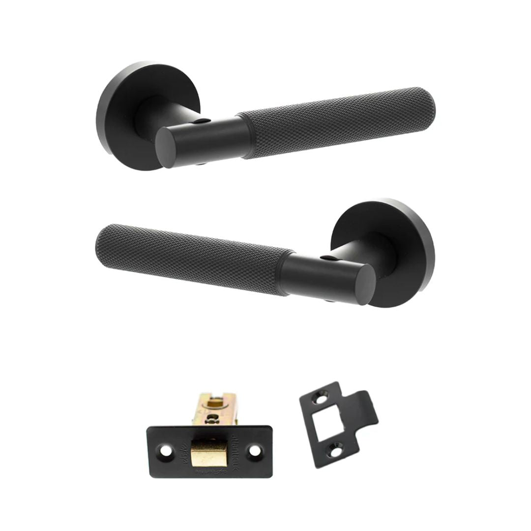Atlantic SPR170 Senza Pari Rosarno on Round Rose Door Handle Pack