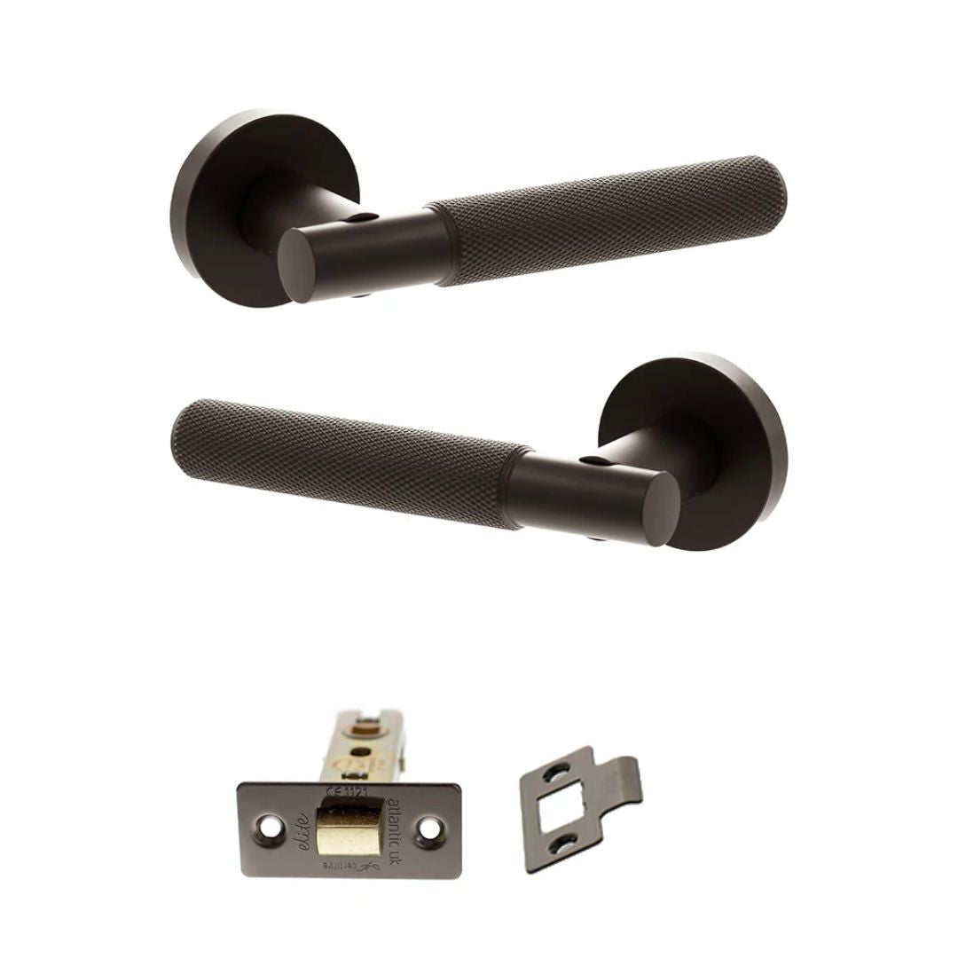 Atlantic SPR170 Senza Pari Rosarno on Round Rose Door Handle Pack