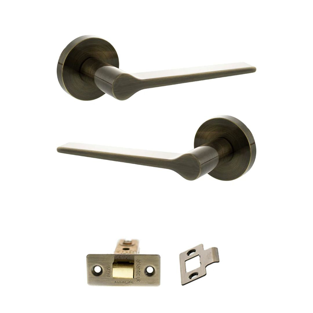 Atlantic SPR180 Senza Pari Laviano on Round Rose Door Handle Pack
