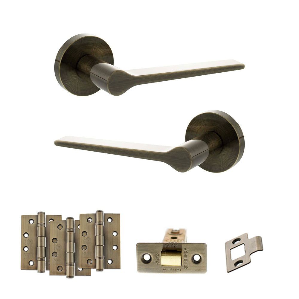 Atlantic SPR180 Senza Pari Laviano on Round Rose Door Handle Pack