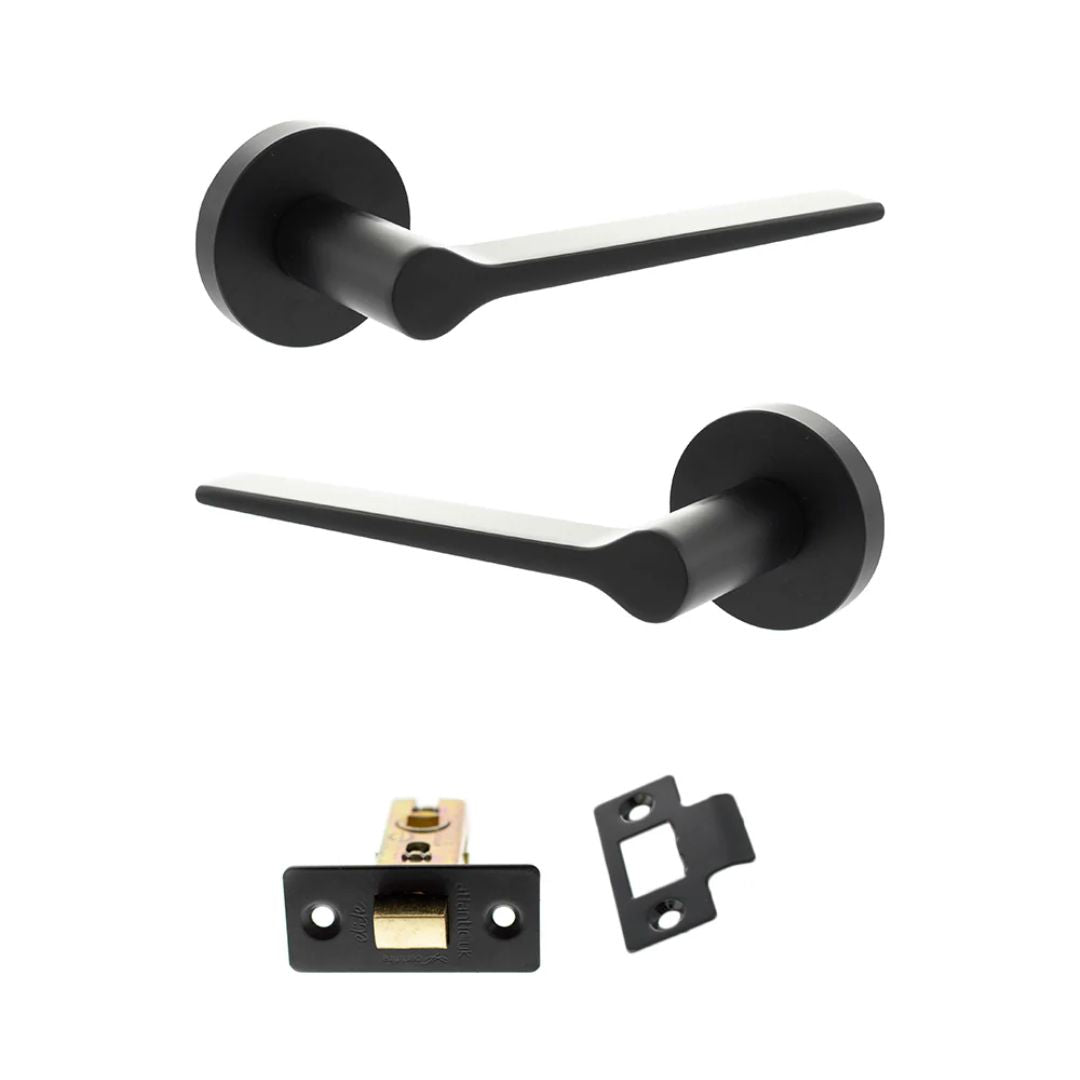 Atlantic SPR180 Senza Pari Laviano on Round Rose Door Handle Pack