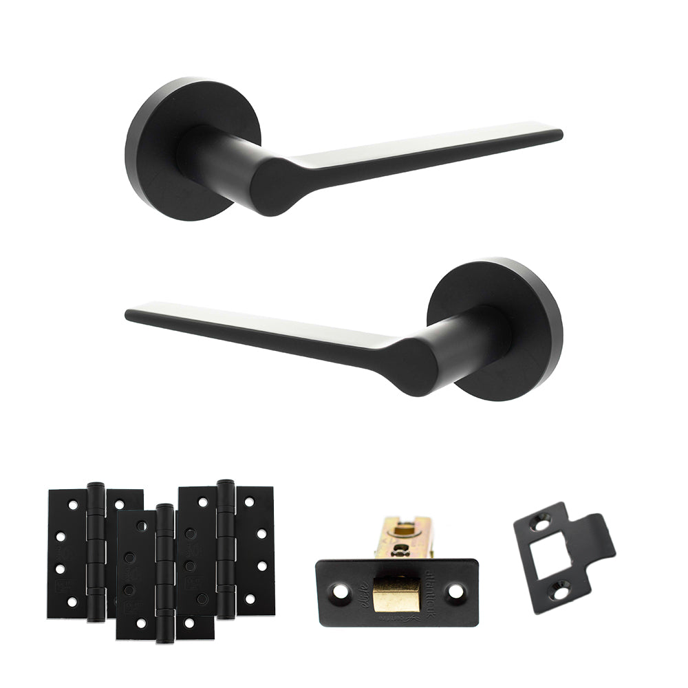 Atlantic SPR180 Senza Pari Laviano on Round Rose Door Handle Pack