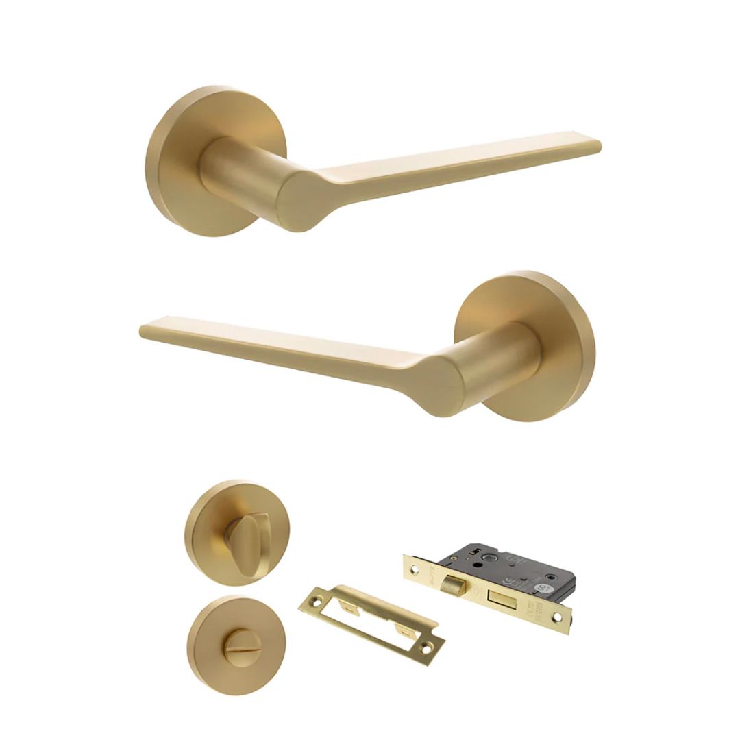 Atlantic SPR180 Senza Pari Laviano on Round Rose Door Handle Pack