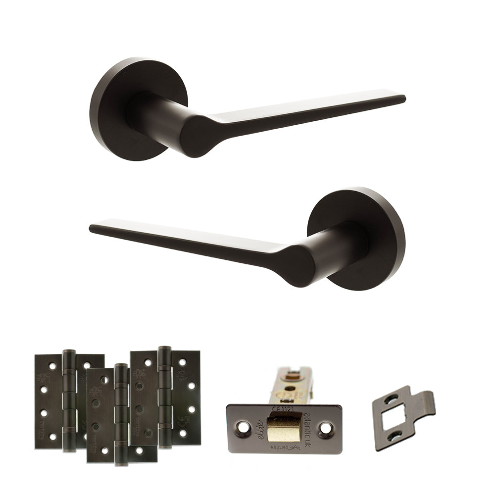 Atlantic SPR180 Senza Pari Laviano on Round Rose Door Handle Pack