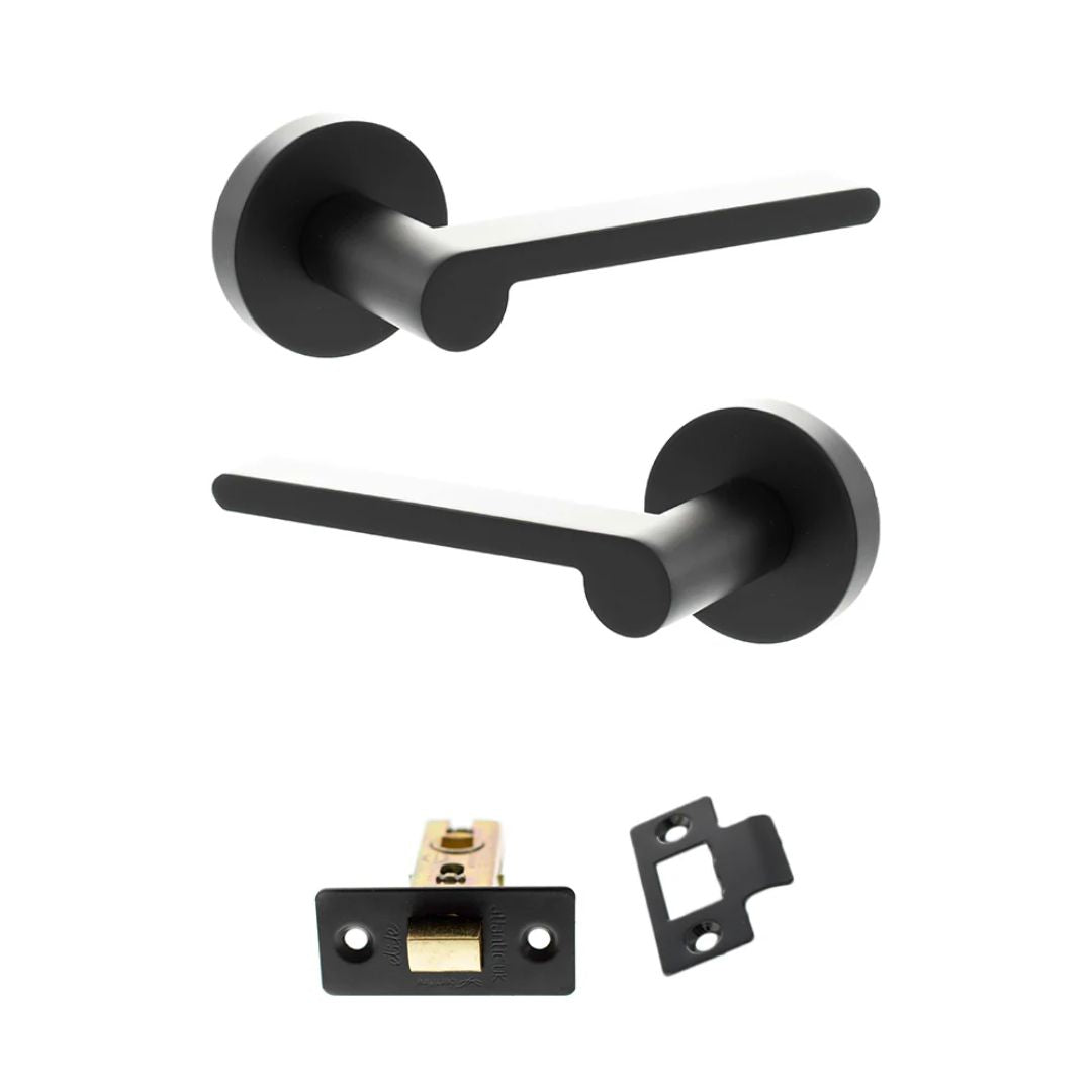 Atlantic SPRO218 Senza Pari Darrio on Round Rose Door Handle Pack
