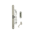 Atlantic AGB Polaris 2XT Magnetic Key Sashlock 50mm backset with strike plates for ALU doors - Satin Chrome