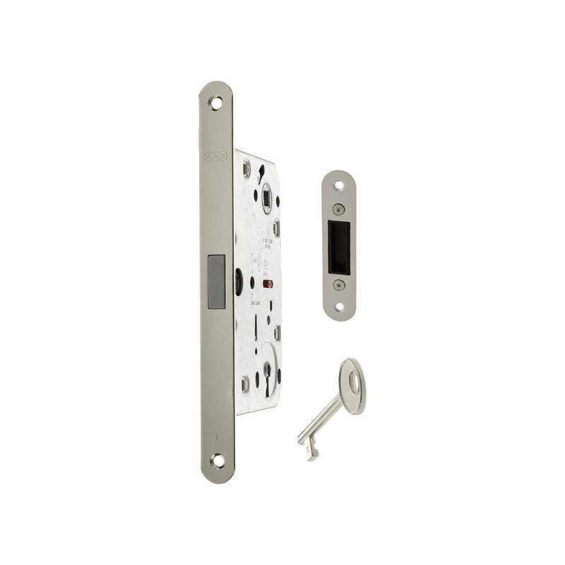 Atlantic AGB Polaris 2XT Magnetic Key Sashlock 50mm backset - Satin Chrome