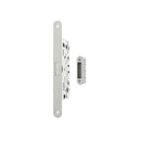 Atlantic AGB Polaris 2XT Magnetic Bathroom Lock 50mm backset with strike plates for ALU doors - White