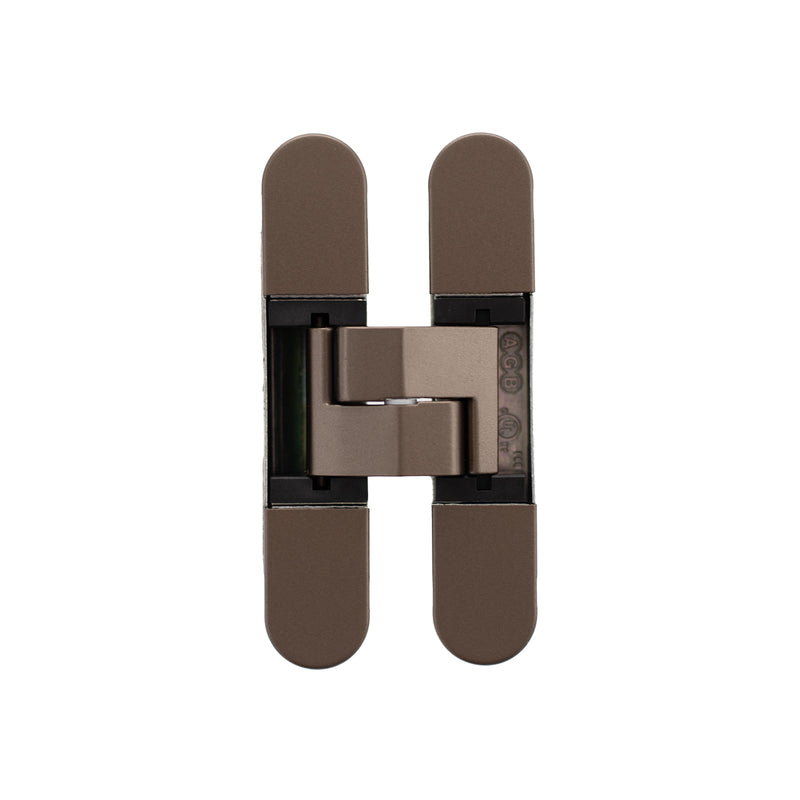 Atlantic AGB Eclipse 3.2 Heavy Duty Adjustable Concealed Hinge 80KG Capacity - Bronze