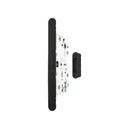 Atlantic AGB Revolution XT Magnetic Euro Profile Sashlock 60mm backset with strike plates for ALU doors - Matt Black
