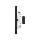Atlantic AGB Revolution XT Magnetic Bathroom Lock 60mm backset with strike plates for ALU doors - Matt Black